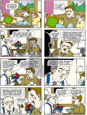 Doonesbury - Sunday April 22, 2001 Comic Strip