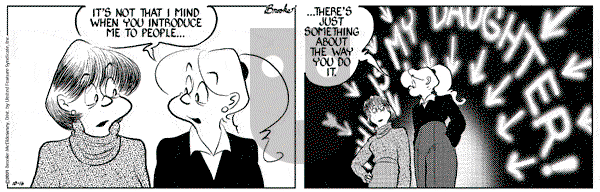9 Chickweed Lane on Tuesday October 16, 2001 Comic Strip