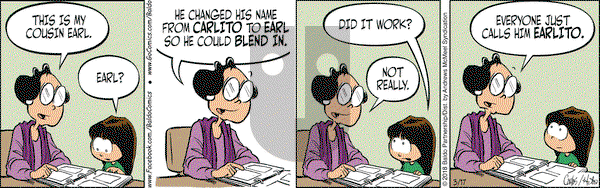 Baldo on Saturday March 17, 2018 Comic Strip
