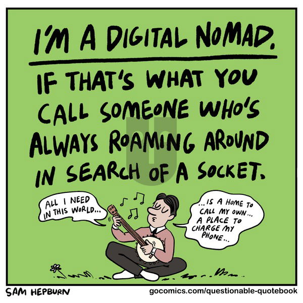 Questionable Quotebook on Sunday April 14, 2024 Comic Strip