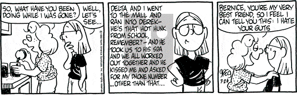 Luann on Tuesday July 26, 1988 Comic Strip