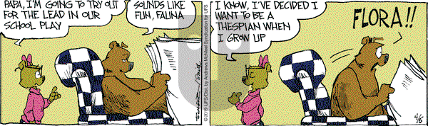 The Grizzwells on Saturday April 6, 2019 Comic Strip