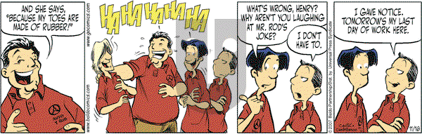 Baldo on Friday November 16, 2007 Comic Strip