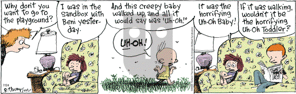 Cul de Sac on Tuesday July 24, 2018 Comic Strip