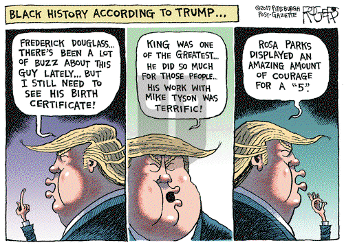 Rob Rogers on Friday February 3, 2017 Comic Strip