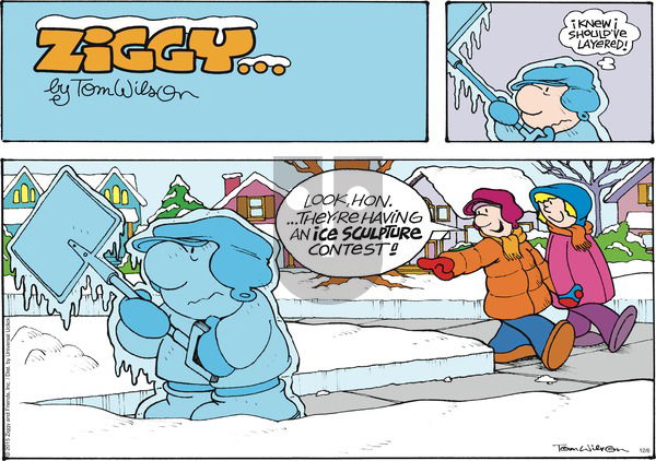 Ziggy - Sunday December 6, 2015 Comic Strip