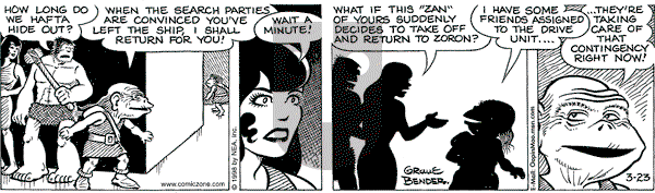 Alley Oop on Monday March 23, 1998 Comic Strip