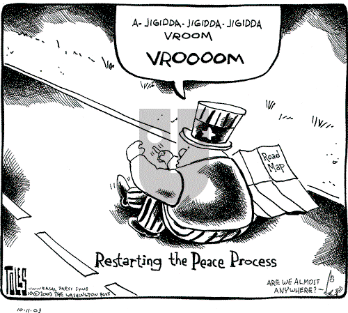 Tom Toles on Saturday October 11, 2003 Comic Strip