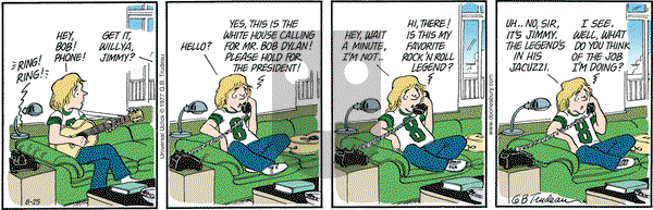 Doonesbury on Monday August 25, 2014 Comic Strip