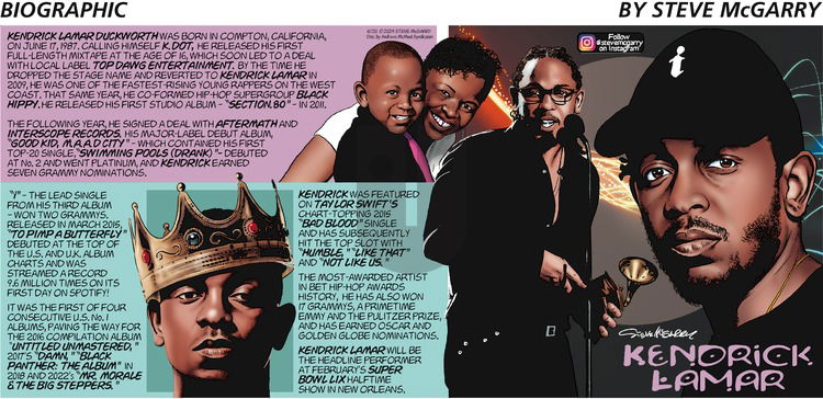 Biographic on Sunday October 20, 2024 Comic Strip