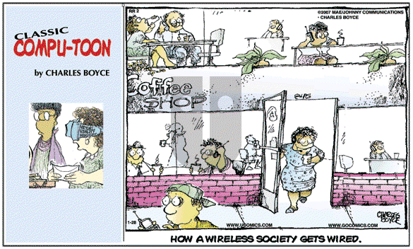 Compu-toon on Sunday January 28, 2007 Comic Strip