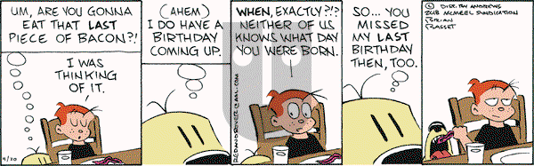 Red and Rover on Monday April 30, 2018 Comic Strip