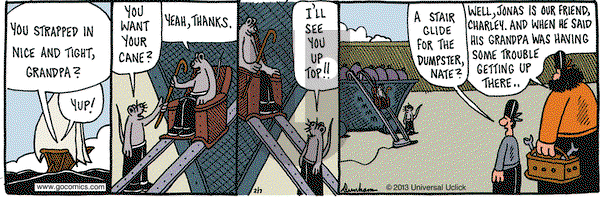 Overboard on Thursday February 7, 2013 Comic Strip