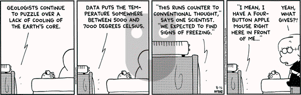 FoxTrot on Tuesday October 25, 2005 Comic Strip