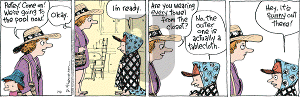 Cul de Sac on Monday July 9, 2018 Comic Strip