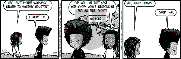The Boondocks on Saturday March 8, 2025 Comic Strip