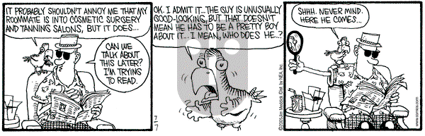Monty on Thursday July 7, 2005 Comic Strip