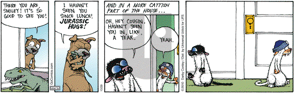 Get Fuzzy on Monday October 29, 2012 Comic Strip