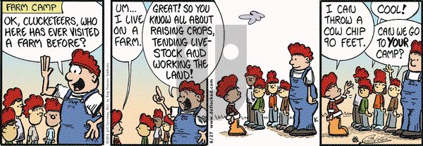 DeFlocked on Monday June 27, 2016 Comic Strip