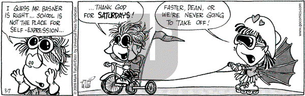 Heart of the City on Saturday March 7, 2009 Comic Strip