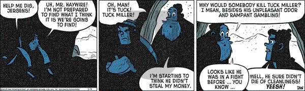 Rip Haywire on Friday January 4, 2019 Comic Strip