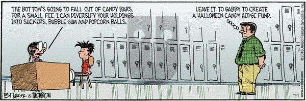 Grand Avenue on Monday November 1, 2010 Comic Strip