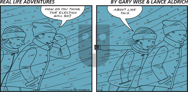 Real Life Adventures on Sunday November 6, 2016 Comic Strip