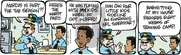 JumpStart on Monday January 17, 2011 Comic Strip