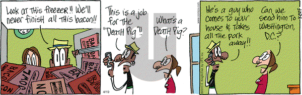 The Knight Life on Monday April 19, 2010 Comic Strip