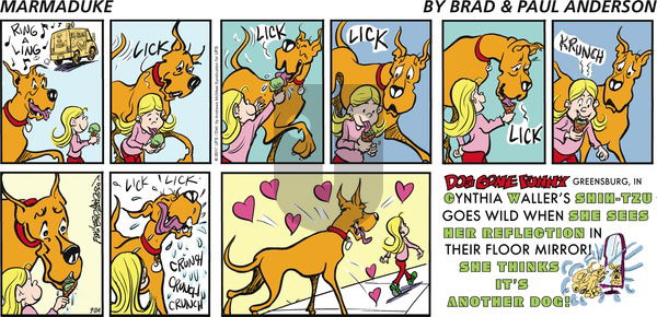Marmaduke on Sunday September 24, 2017 Comic Strip