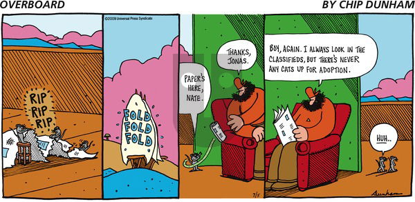 Overboard on Sunday July 5, 2009 Comic Strip