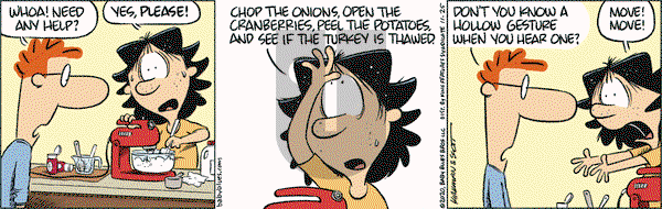 Baby Blues on Wednesday November 25, 2020 Comic Strip