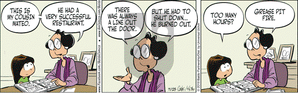 Baldo - Saturday November 25, 2023 Comic Strip