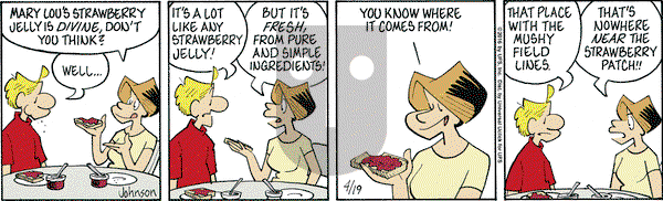 Arlo and Janis on Tuesday April 19, 2016 Comic Strip