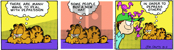 Garfield on Tuesday August 2, 1988 Comic Strip