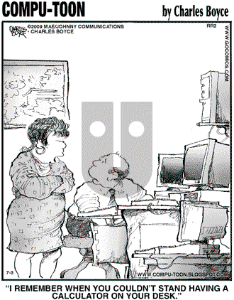 Compu-toon on Friday July 3, 2009 Comic Strip
