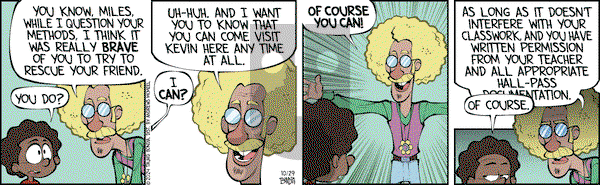 Crabgrass - Tuesday October 29, 2024 Comic Strip