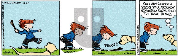 Red and Rover on Saturday November 17, 2001 Comic Strip