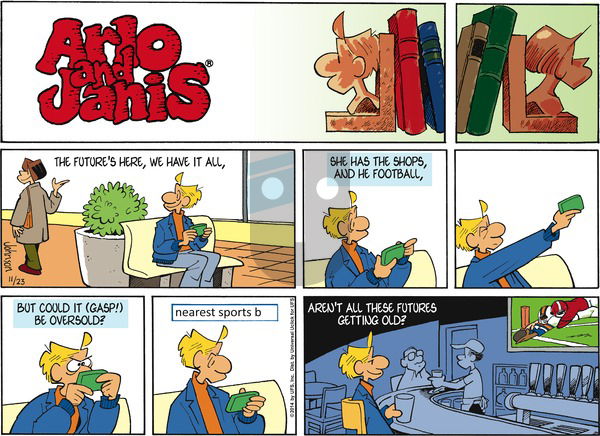Arlo and Janis on Sunday November 23, 2014 Comic Strip