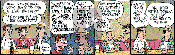 Monty on Thursday October 4, 2018 Comic Strip
