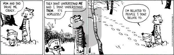 Calvin and Hobbes - Thursday February 16, 2012 Comic Strip
