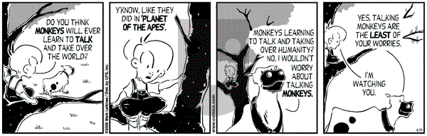 Cow and Boy Classics on Wednesday April 19, 2006 Comic Strip