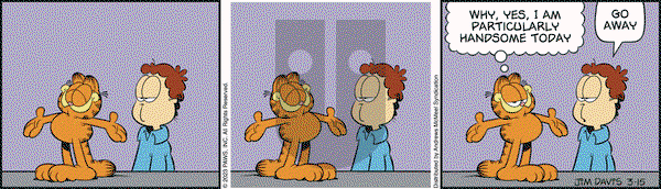 Garfield - Wednesday March 15, 2023 Comic Strip