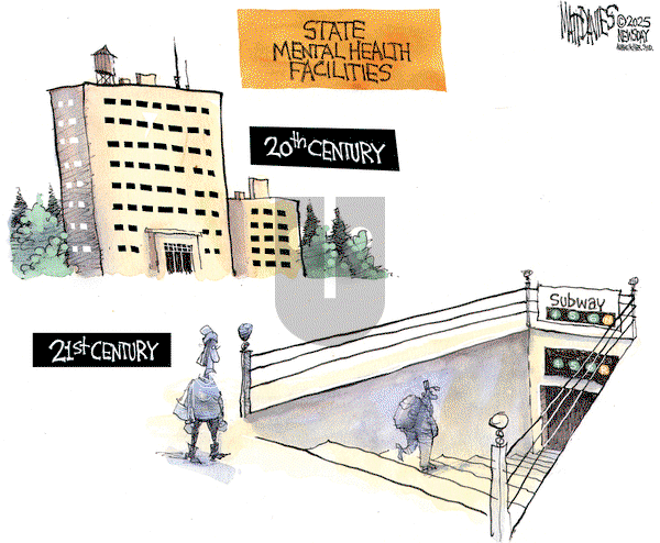 Matt Davies on Monday January 6, 2025 Comic Strip