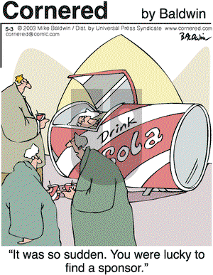 Cornered on Saturday May 3, 2003 Comic Strip