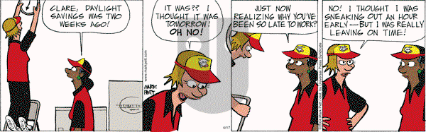Lucky Cow on Saturday April 19, 2025 Comic Strip