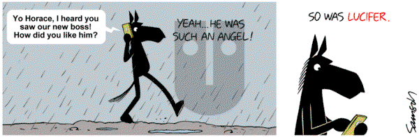 Dark Side of the Horse on Sunday January 29, 2017 Comic Strip