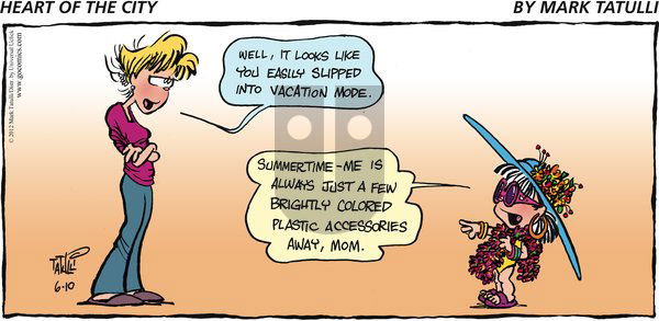 Heart of the City on Sunday June 10, 2012 Comic Strip