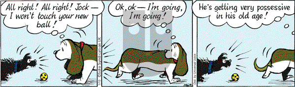 Fred Basset on Friday January 15, 2016 Comic Strip