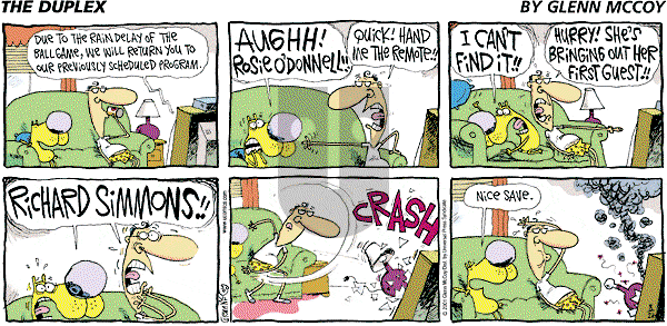 The Duplex - Sunday August 26, 2001 Comic Strip